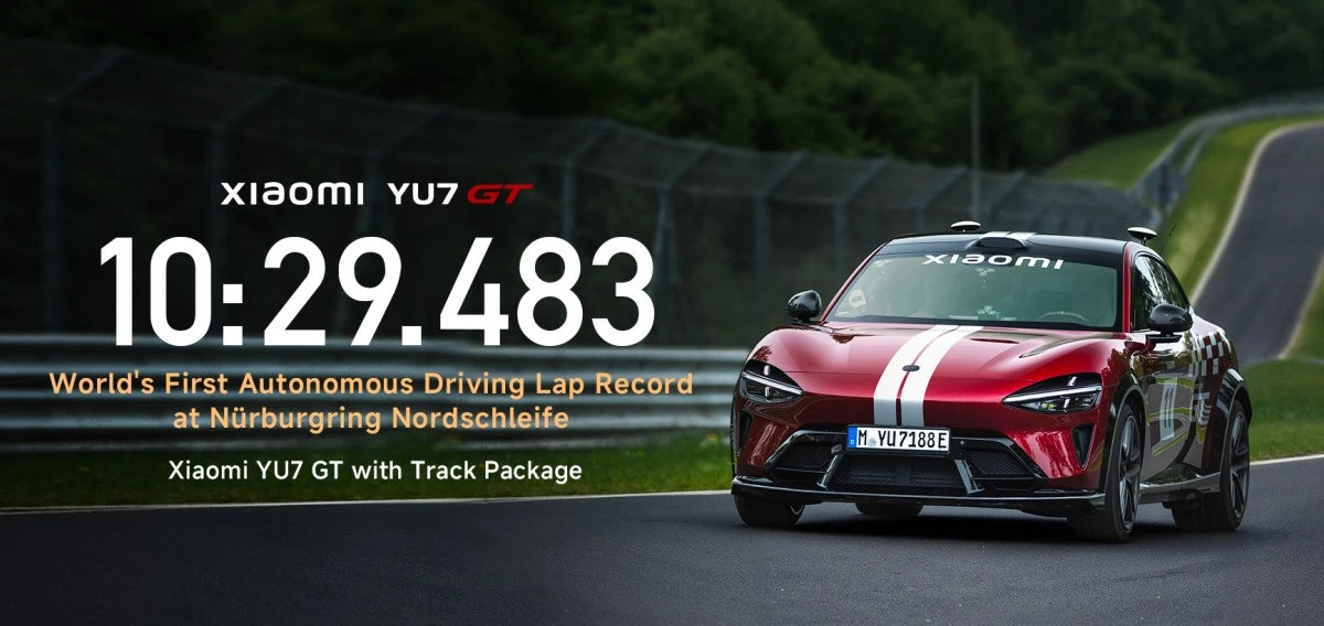 Xiaomi YU7 GT wjechał na Nürburgring bez kierowcy