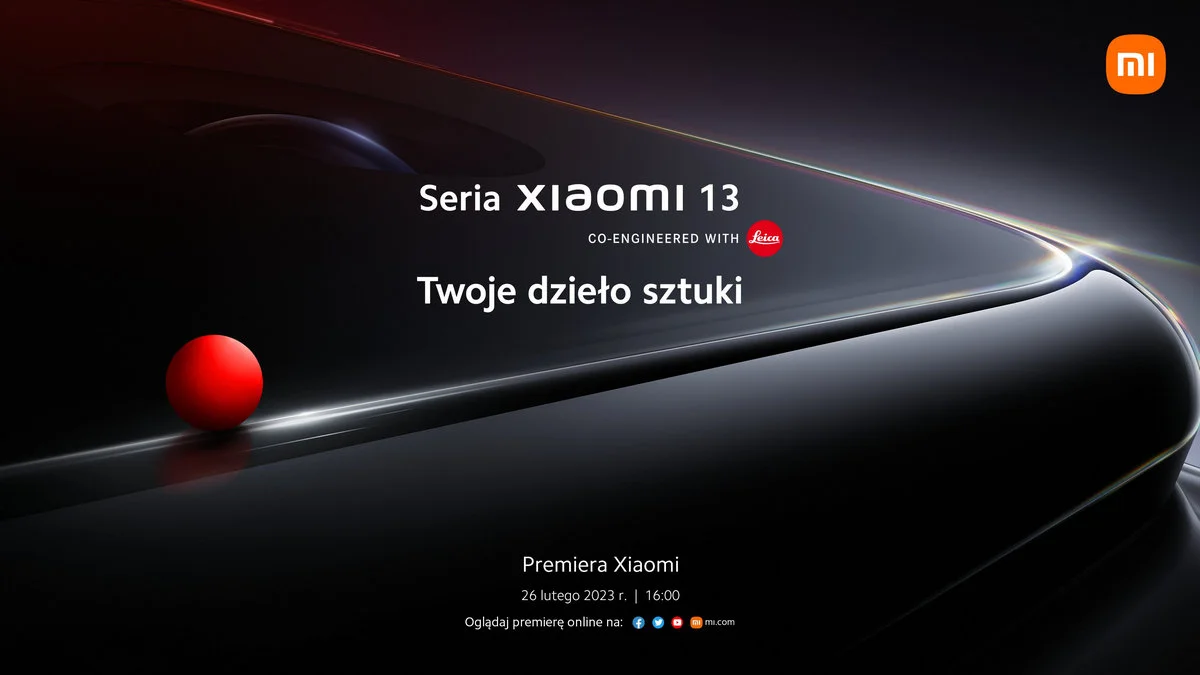 Xiaomi ogłasza datę globalnej premiery serii smartfonów Xiaomi 13. Wyciekły też ceny