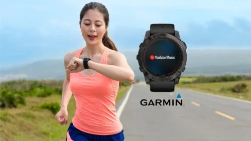 YouTube Music na Garmin