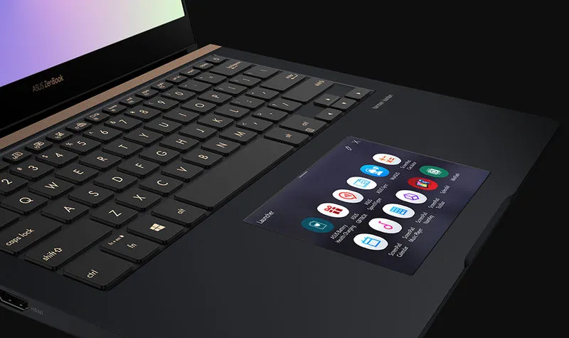 Czegoś takiego jeszcze nie widzieliście. Notebook Asusa z wyświetlaczem w miejscu gładzika!