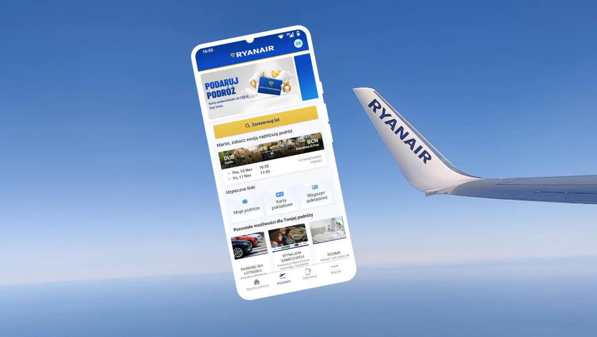 Zmiany w Ryanair. Bez aplikacji możesz mieć problem
