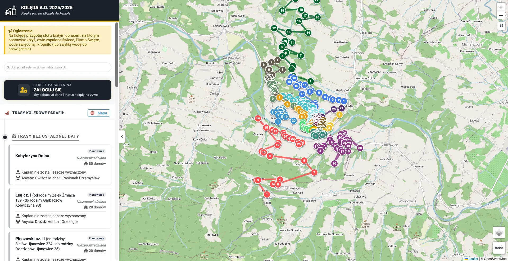 Aplikacja do śledzenia księży. Sprawdzisz, kiedy przyjdą z kolędą