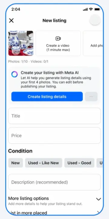 Facebook Marketplace