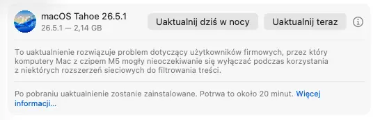 macOS 26.5.1