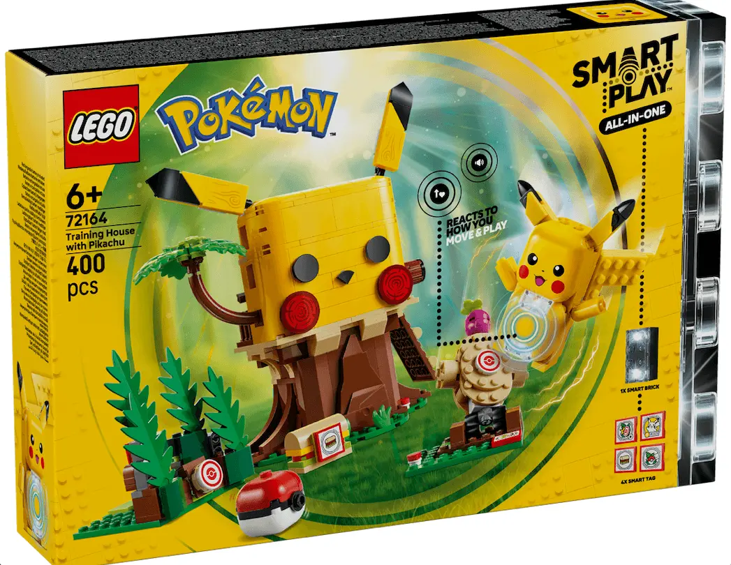 LEGO pokazało 12 nowych zestawów Pokémon. Smart klocki zamiast telefonów
