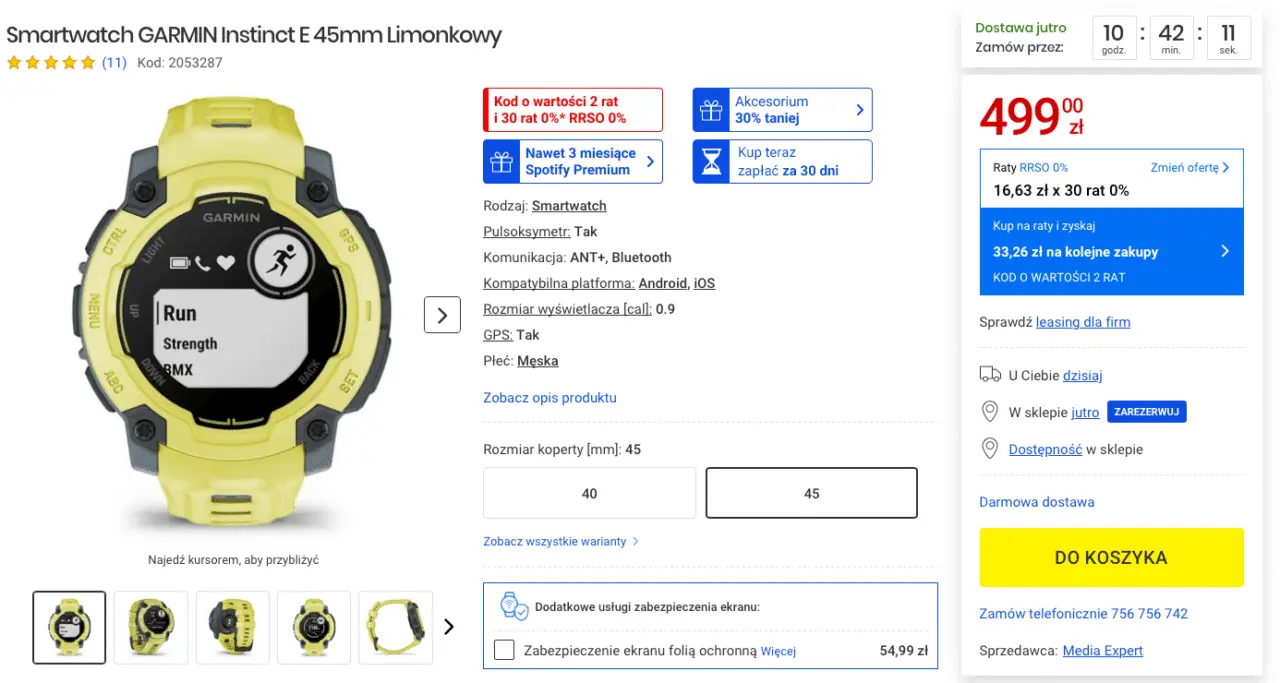 smartwatch Garmin