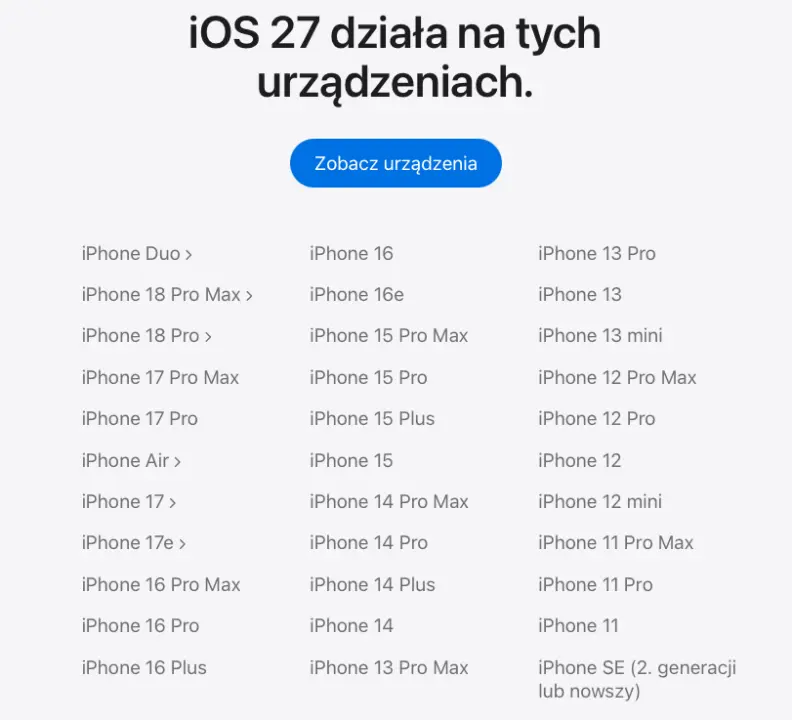iOS 27