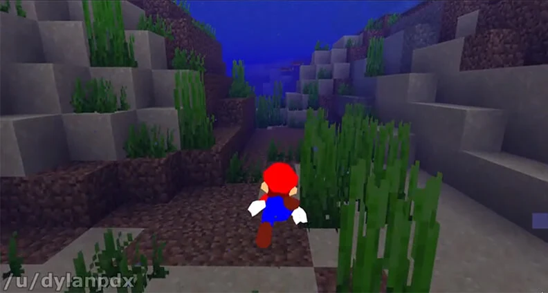 Mario w Minecraft? Fanowska modyfikacja robi wrażenie