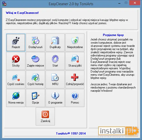 Okladka EasyCleaner