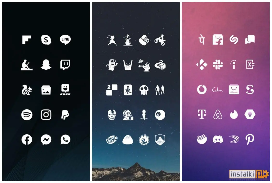 Whicons – White Icon Pack