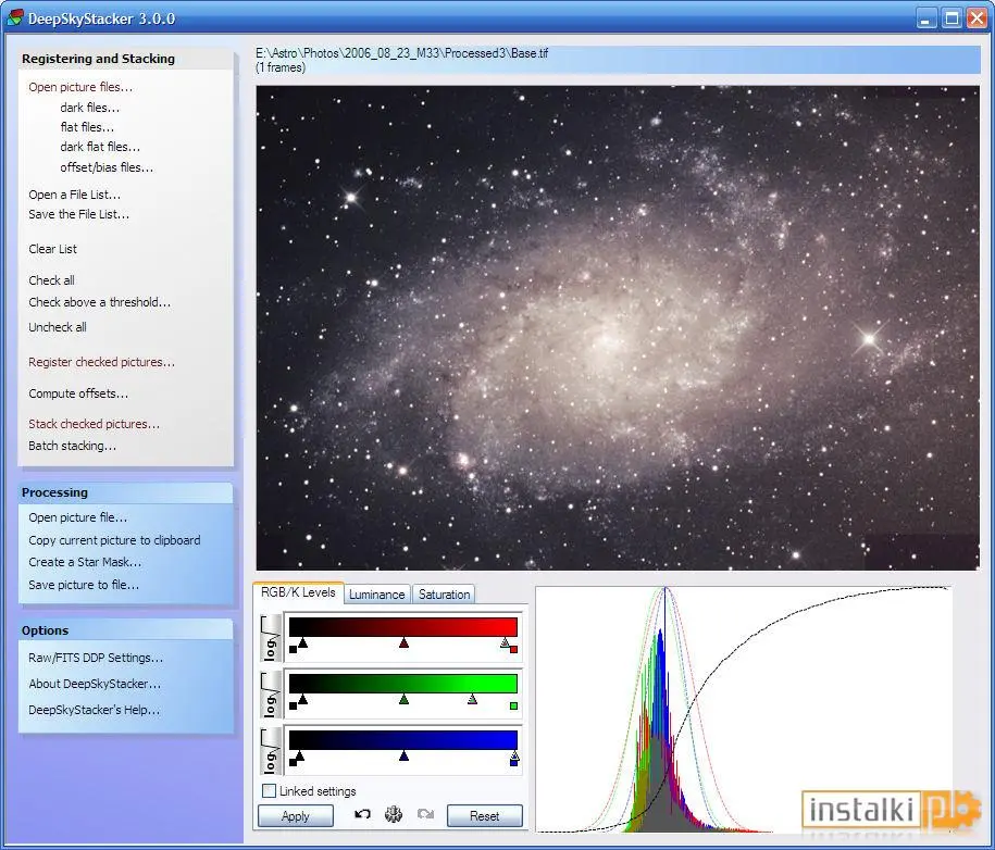 Okladka DeepSkyStacker