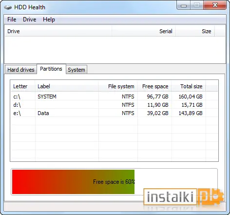 Okladka HDD Health
