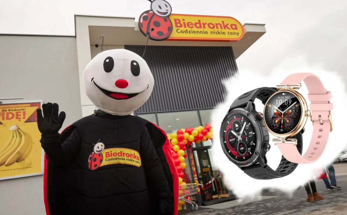 Biedronka czyści magazyny. Smartwatch za 1 zł i tanie smartfony