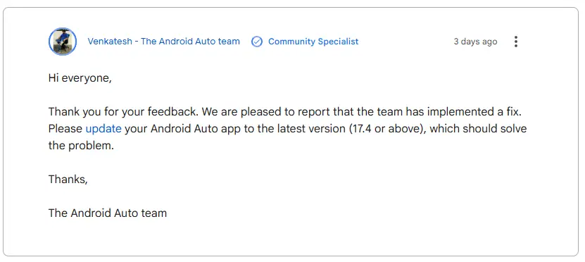 Google naprawiło Android Auto.