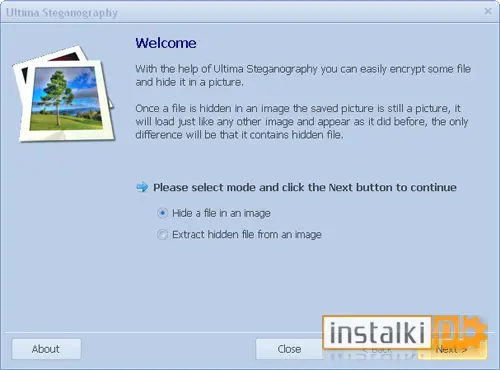 Okladka Ultima Steganography