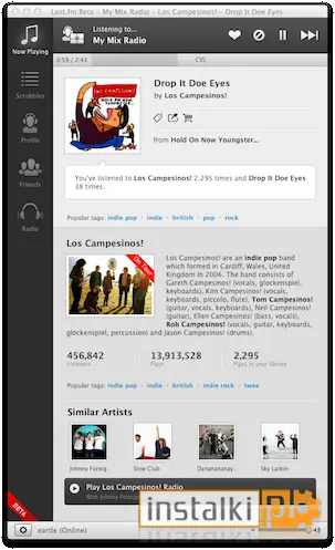 Okladka Last.fm for Windows