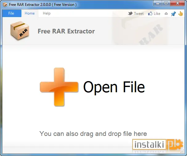 Okladka Free RAR Extractor