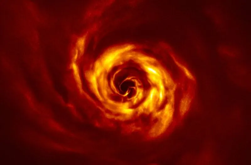 Astronomowie prawdopodobnie po raz pierwszy zaobserwowali narodziny planety