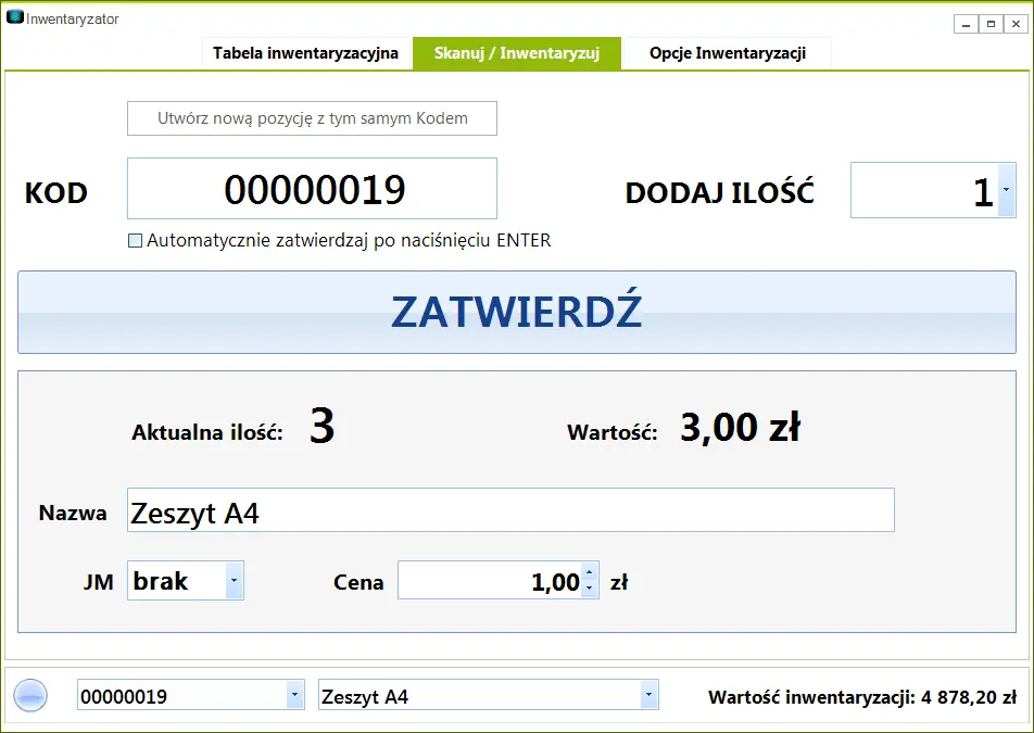 Okladka Inwentaryzator BrodarSoft