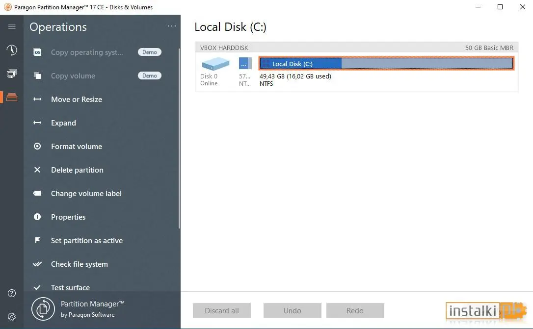 Okladka Paragon Partition Manager