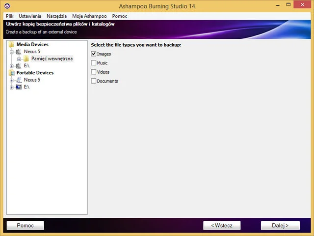 Tworzenie kopii zapasowych Tworzenie kopii zapasowych