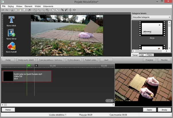 Edytor wideo Edytor wideo