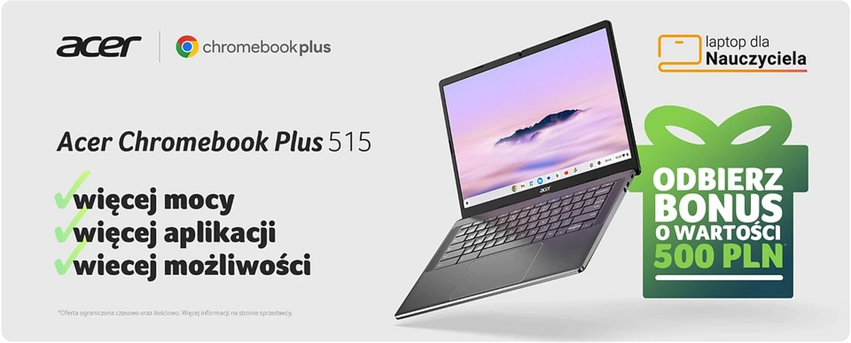Promocja na Chromebooki Acer