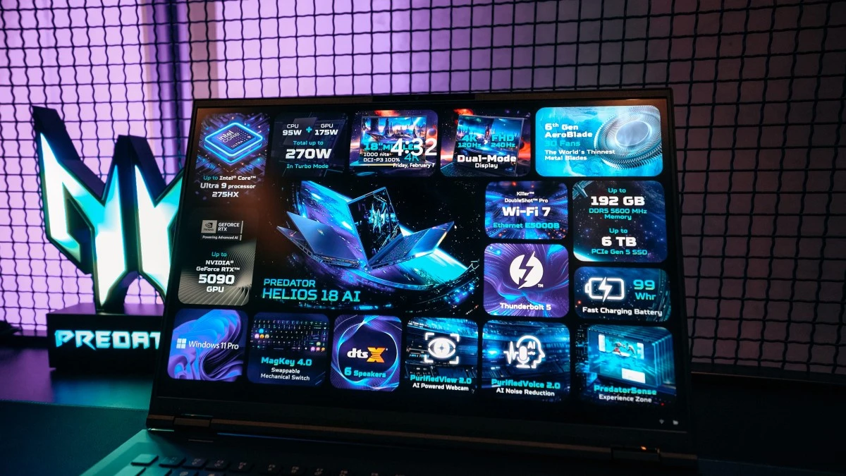 Acer Predator Helios Neo 16/18 AI