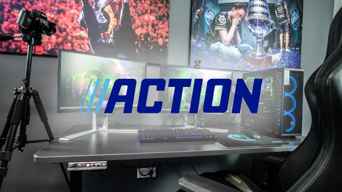 Fotel, słuchawki i klawiatura. Action przecenia sprzęt dla graczy