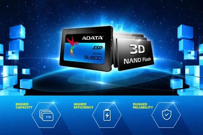 Adata prezentuje dyski SSD z pamięcią TLC 3D NAND