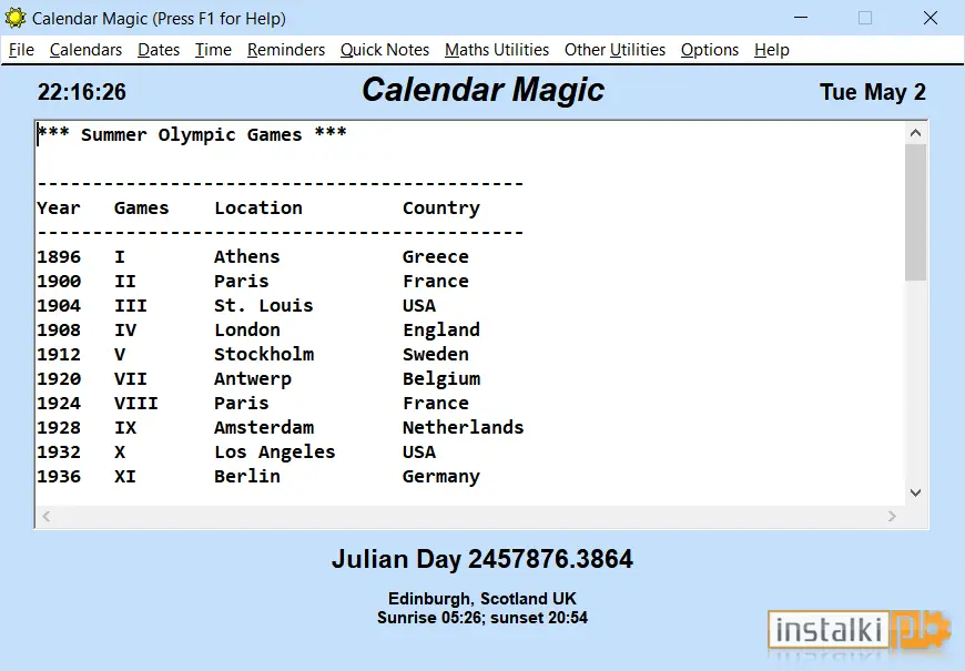 Calendar Magic