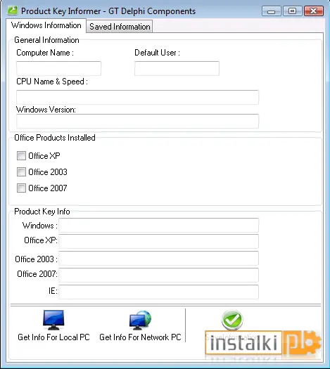 Okladka Product Key Informer