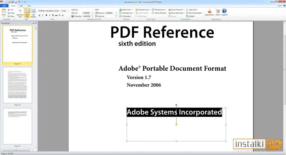 Okladka EximiousSoft PDF Editor