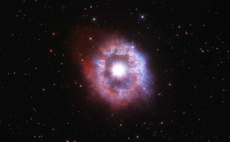 Teleskop Hubble’a uchwycił na zdjęciu gwiazdę, która walczy o przetrwanie