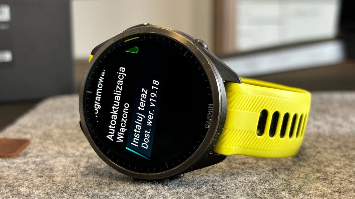 Aktualizacja 19.18 dla zegarków Garmin Forerunner. Lista modeli