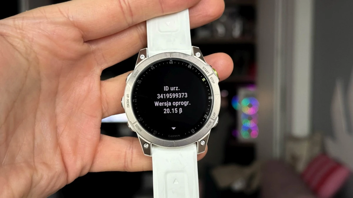 Nowa aktualizacja Garmin 20.15 poprawia czujniki GPS i tętna