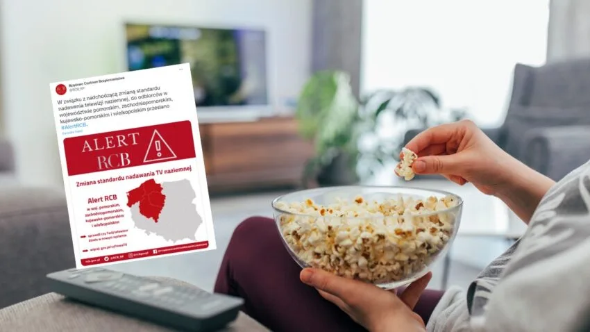 Zmiana standardu nadawania TV najwyraźniej zagraża życiu i zdrowiu Polaków