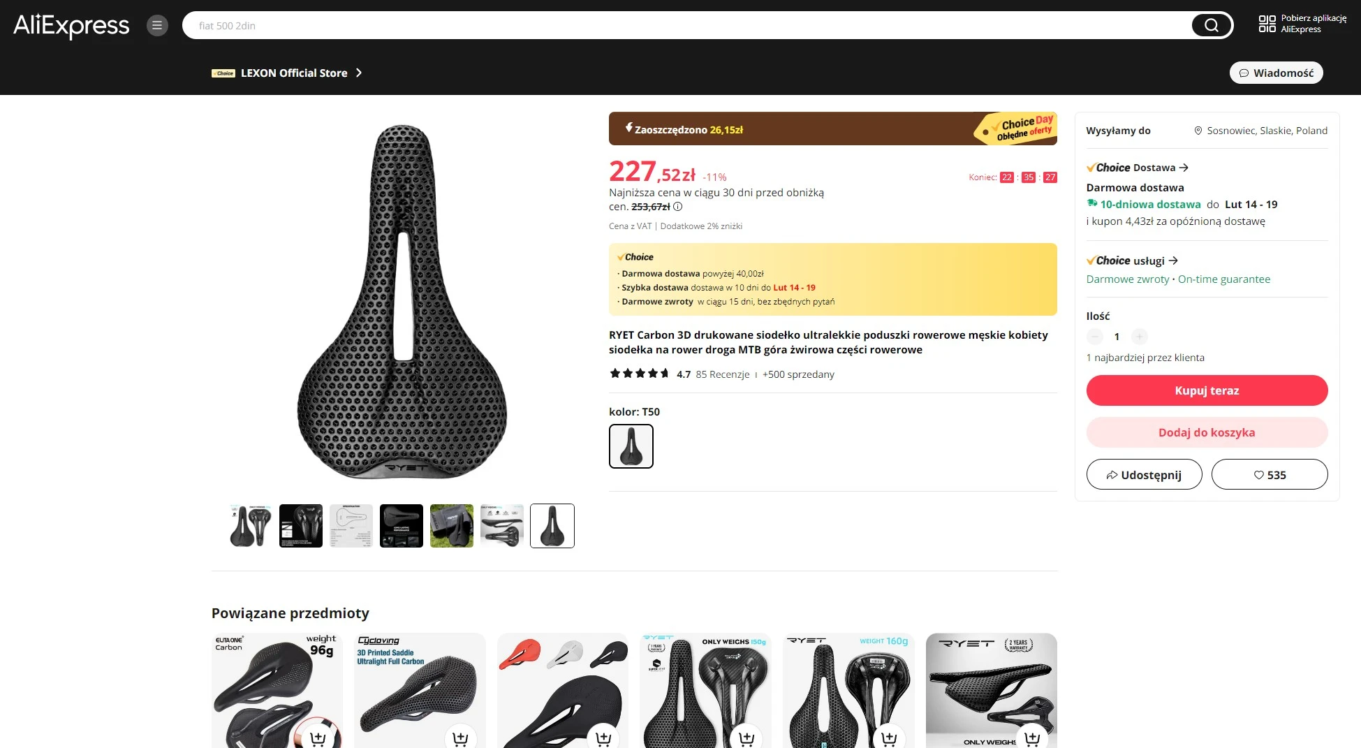 AliExpress najniższa cena z 30 dni