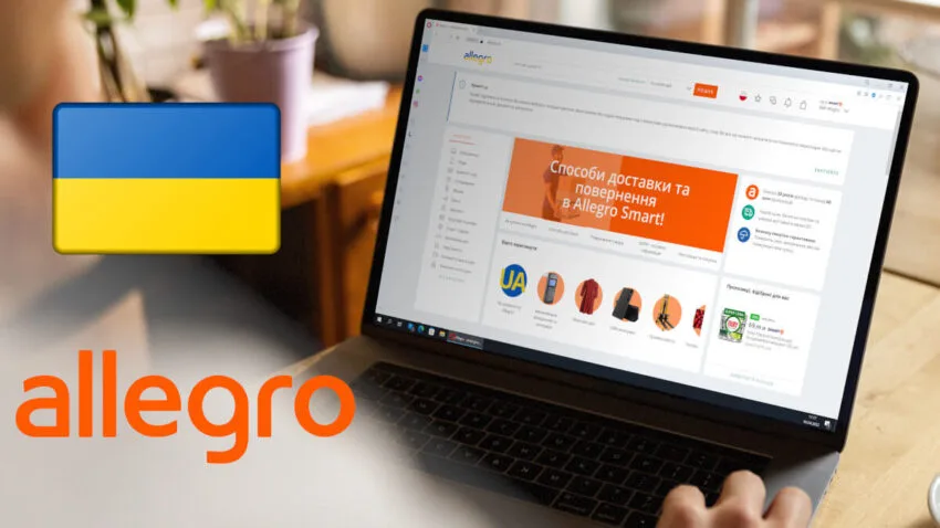 Allegro po Ukraińsku. Serwis sprzedaży i dział pomocy otrzymał nowy język do wyboru