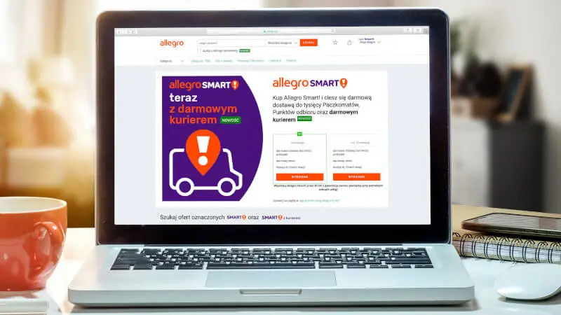 Zmiany w Allegro. Niższy próg kuriera w Allegro Smart i szerszy dostęp do Allegro Pay