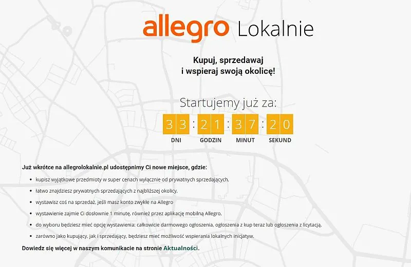 Nadciąga Allegro Lokalnie – rywal OLX z darmowymi ogłoszeniami