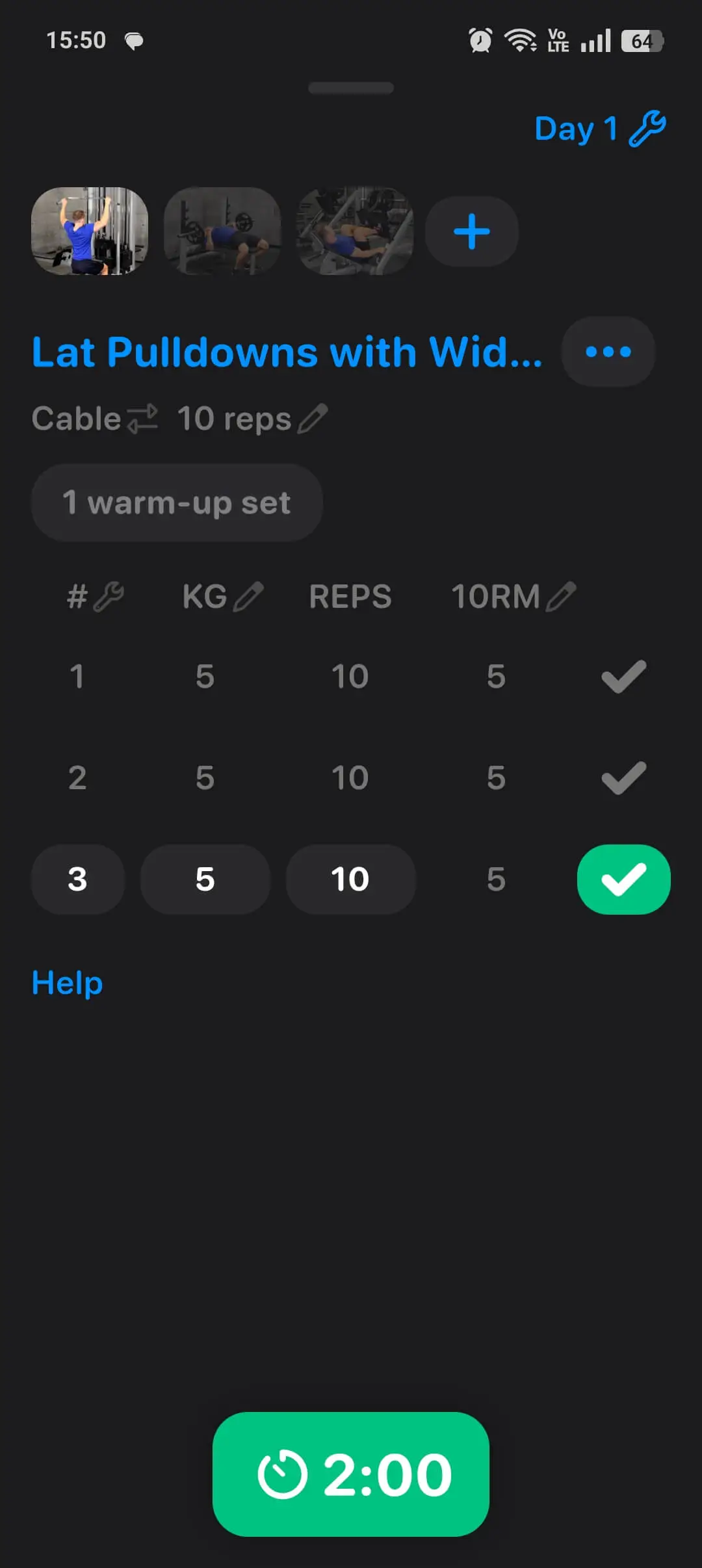 Alpha Progression Gym Tracker