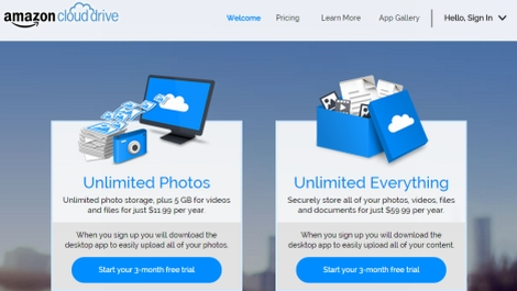 Amazon Cloud Drive – nielimitowana przestrzeń w chmurze za darmo przez 3 miesiące!