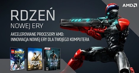 AMD dołącza do swoich procesorów darmowe gry!