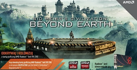 AMD Radeon R9 290 w pakiecie z Civilization: Beyond Earth