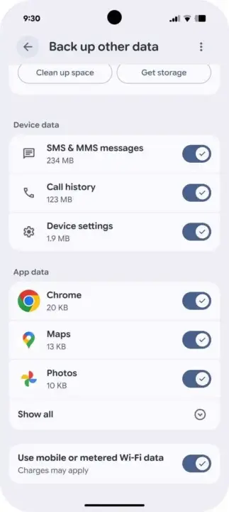 android kopie zapasowe