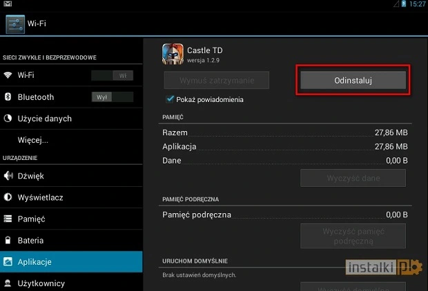 android przyspieszanie 1