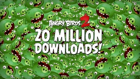 Angry Birds 2 pobrane ponad 20 mln razy