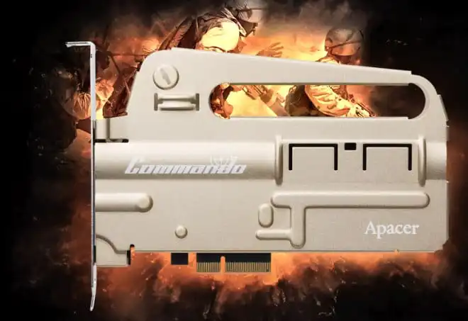 Apacer PT920 Commando to SSD dla graczy w kształcie… karabinu