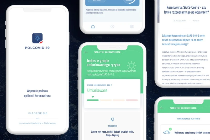 Czy mogłeś zarazić się koronawirusem? Polska aplikacja wylicza ryzyko infekcji